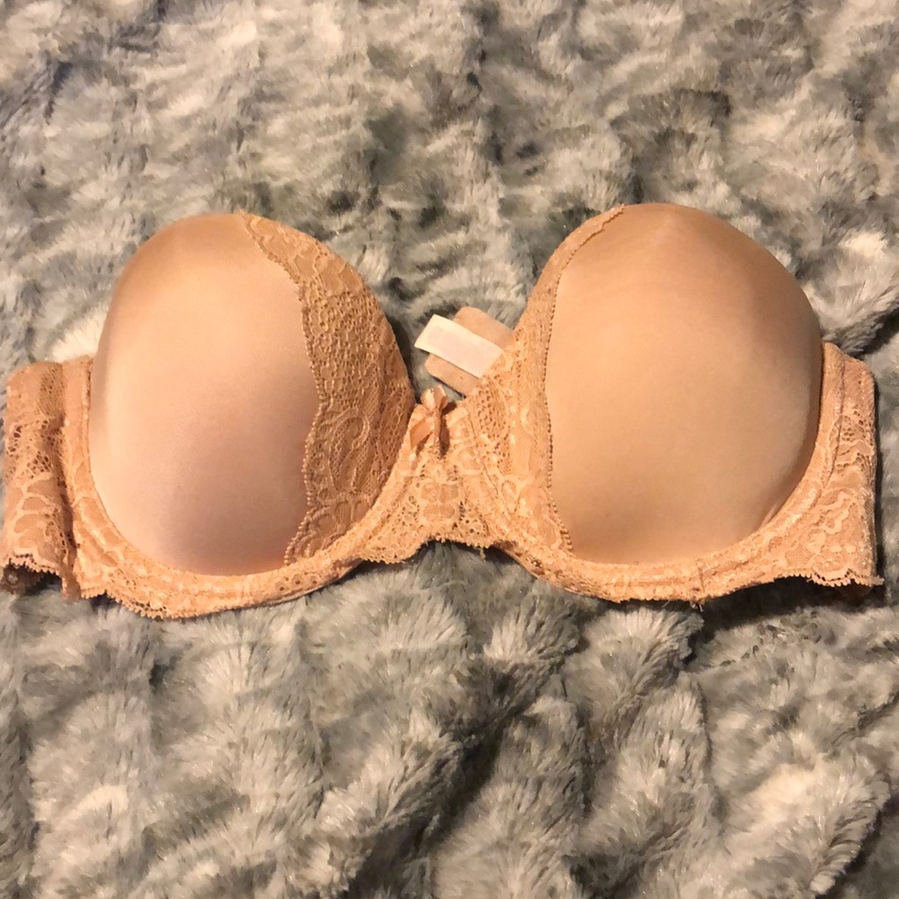 Strapless bra